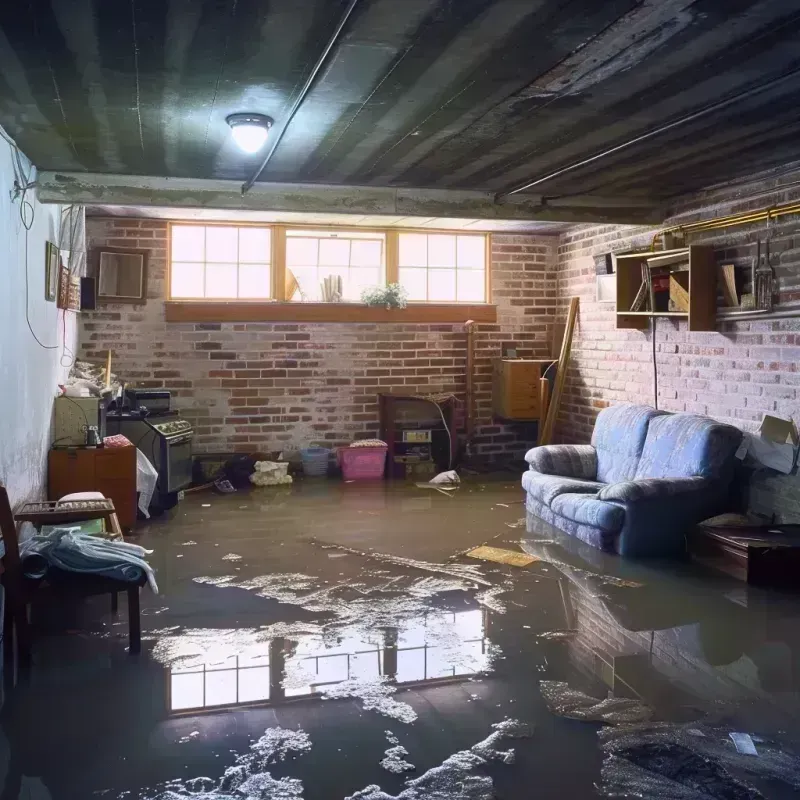 Flooded Basement Cleanup in North Collins, NY